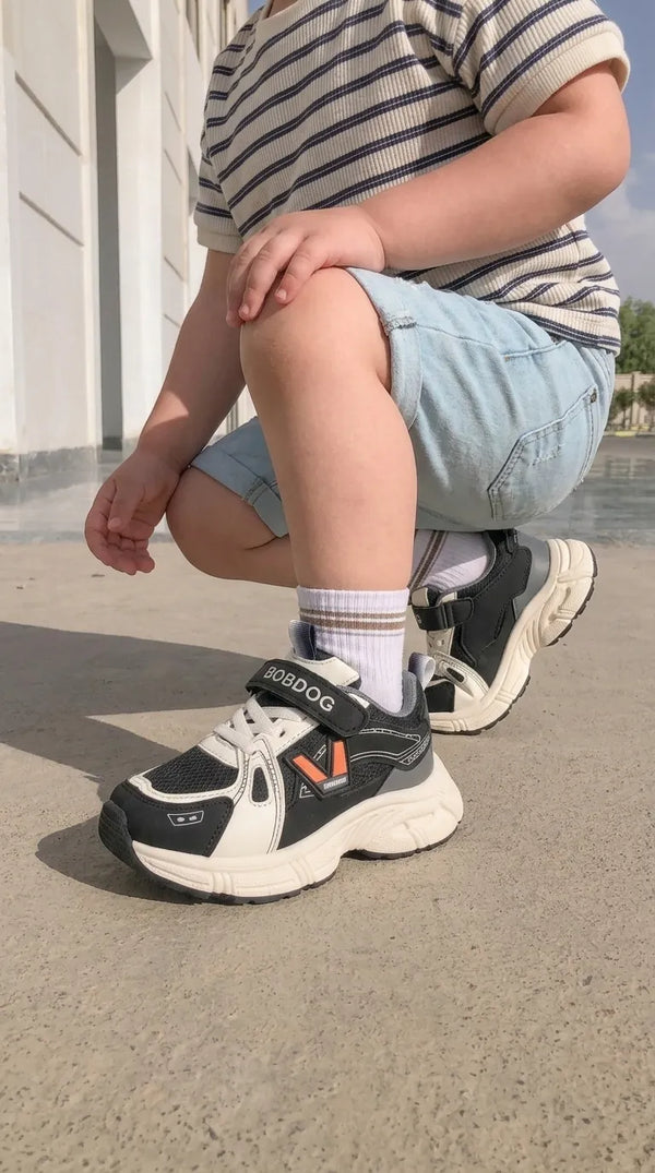 Boys Black Casual Jogger KD8769