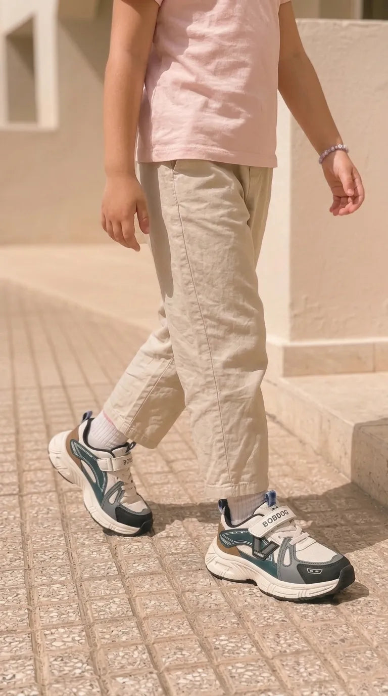 Boys Grey Casual Jogger KD8769