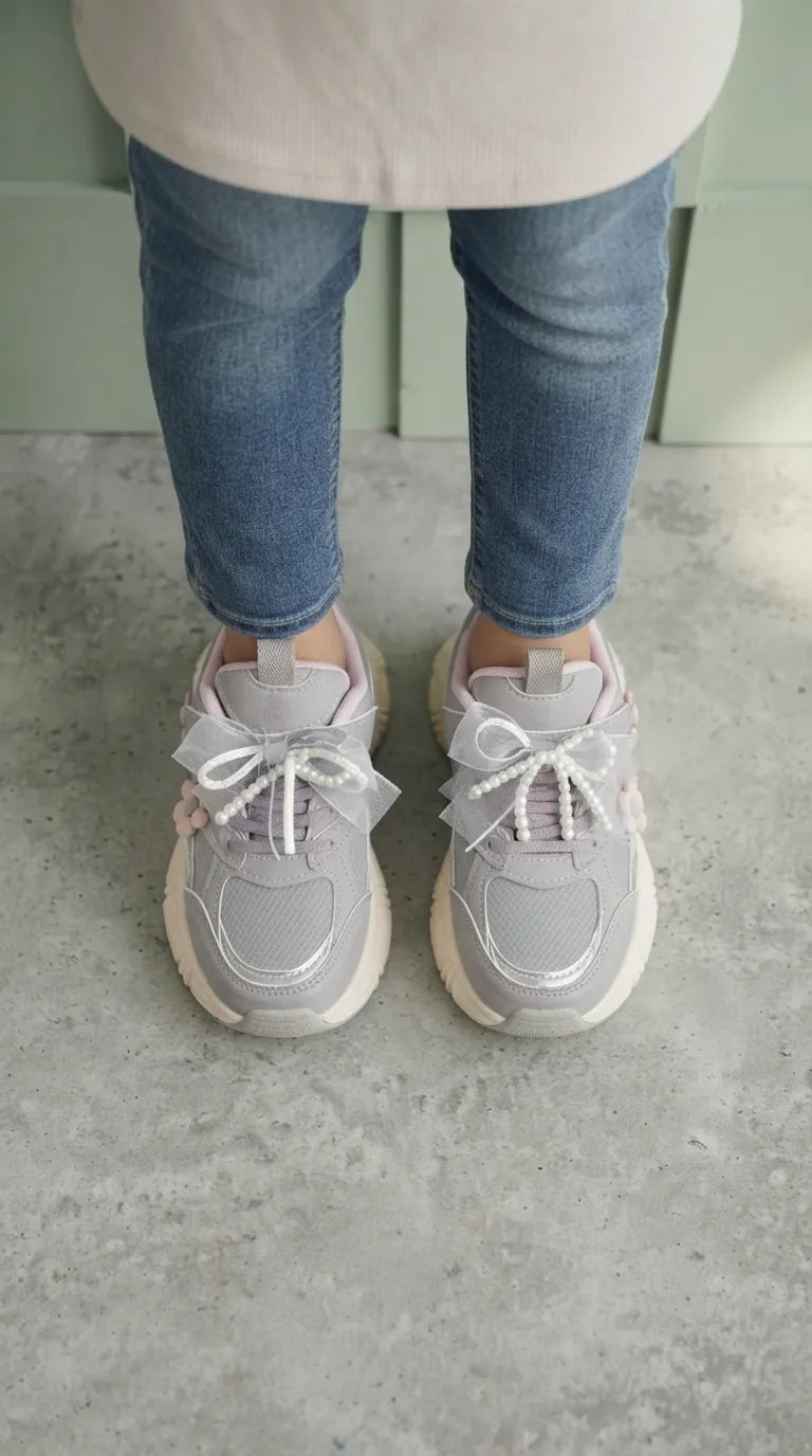 Girls Lilac Casual Jogger KD8771