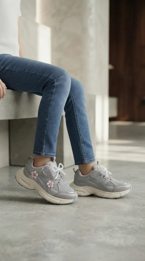 Girls Lilac Casual Jogger KD8771