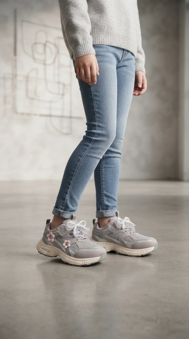 Girls Lilac Casual Jogger KD8772