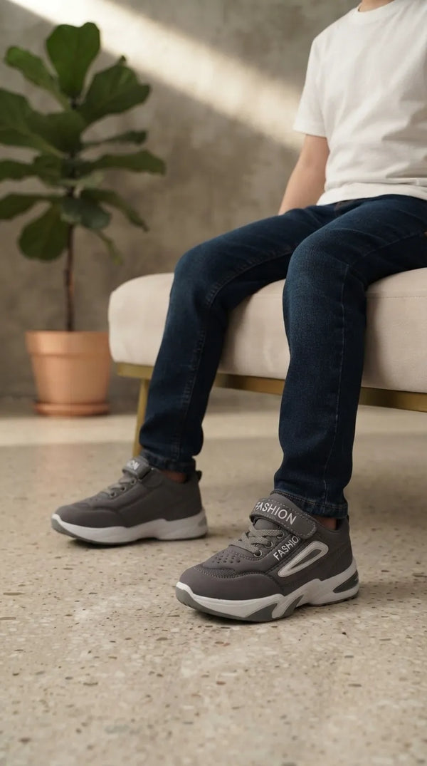 Boys Grey Casual Jogger KD8773