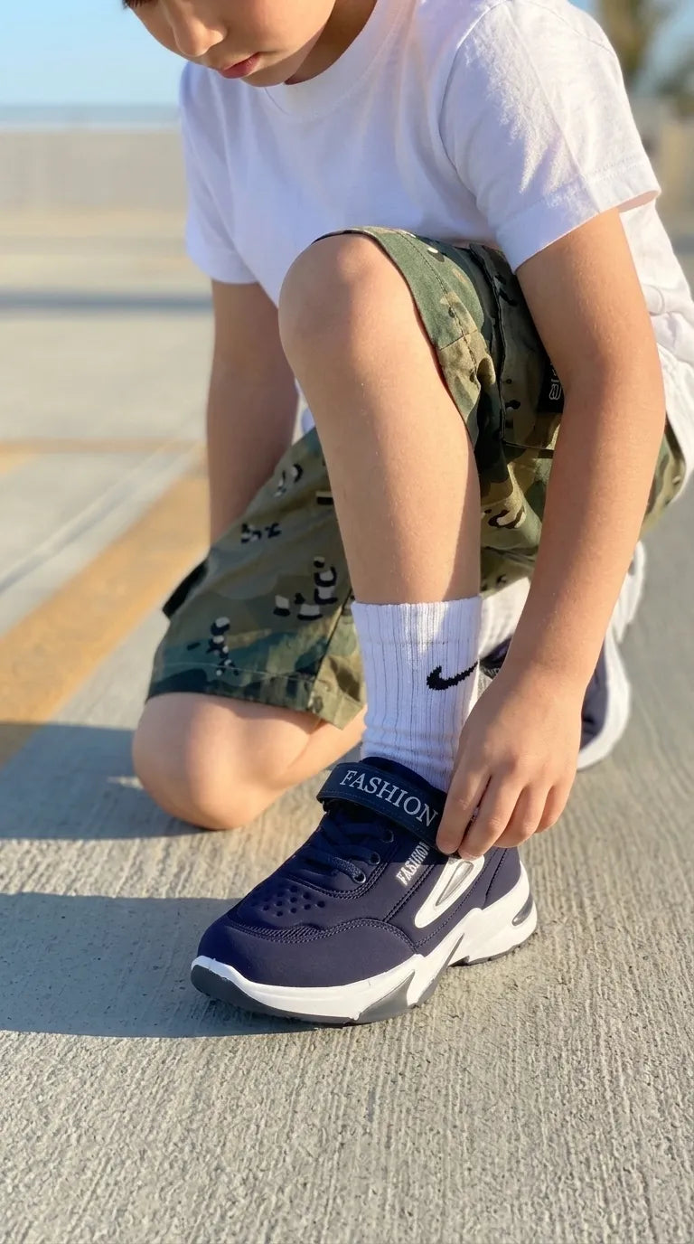 Boys Navy Casual Jogger KD8774