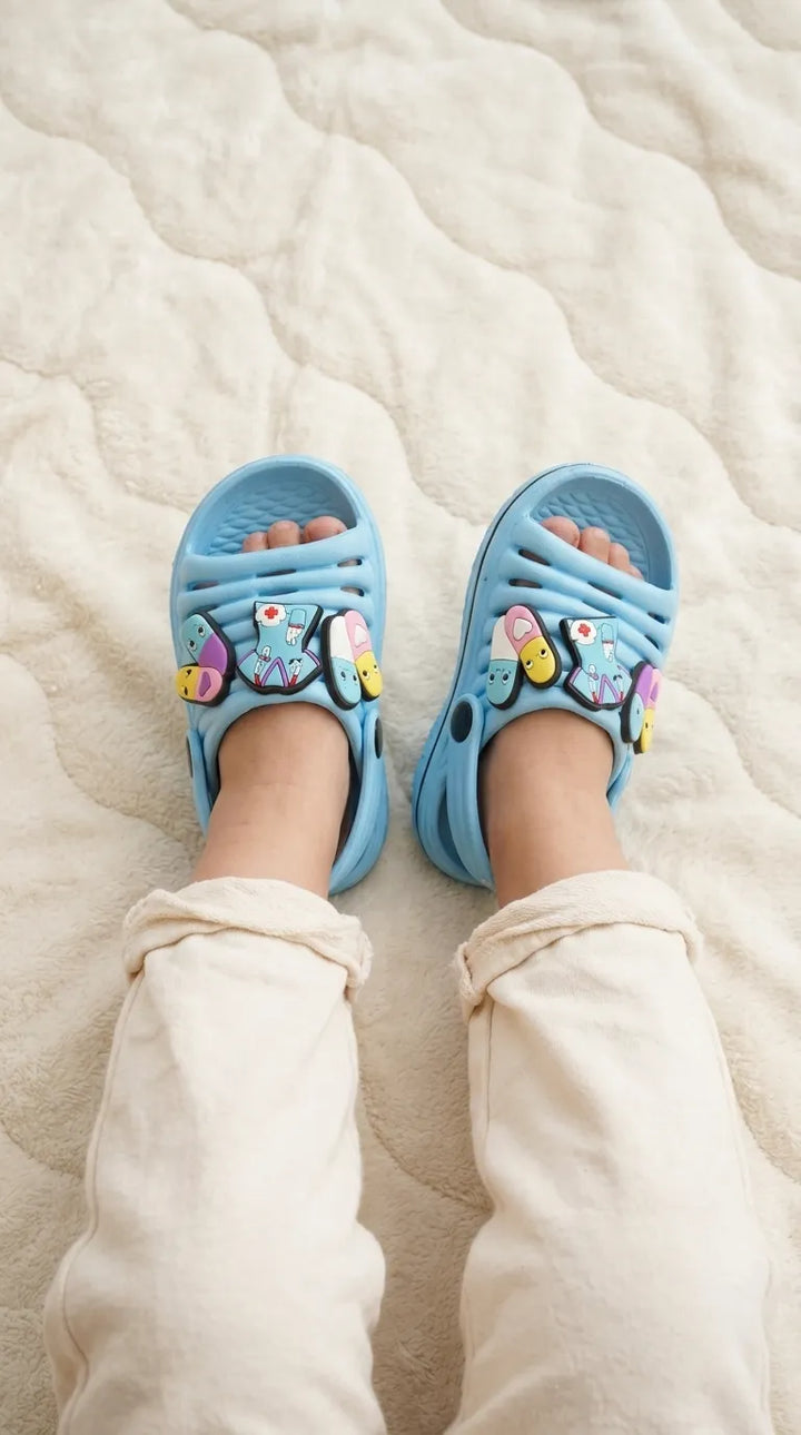 Boys Sky Blue Casual Flip Flop KD8778