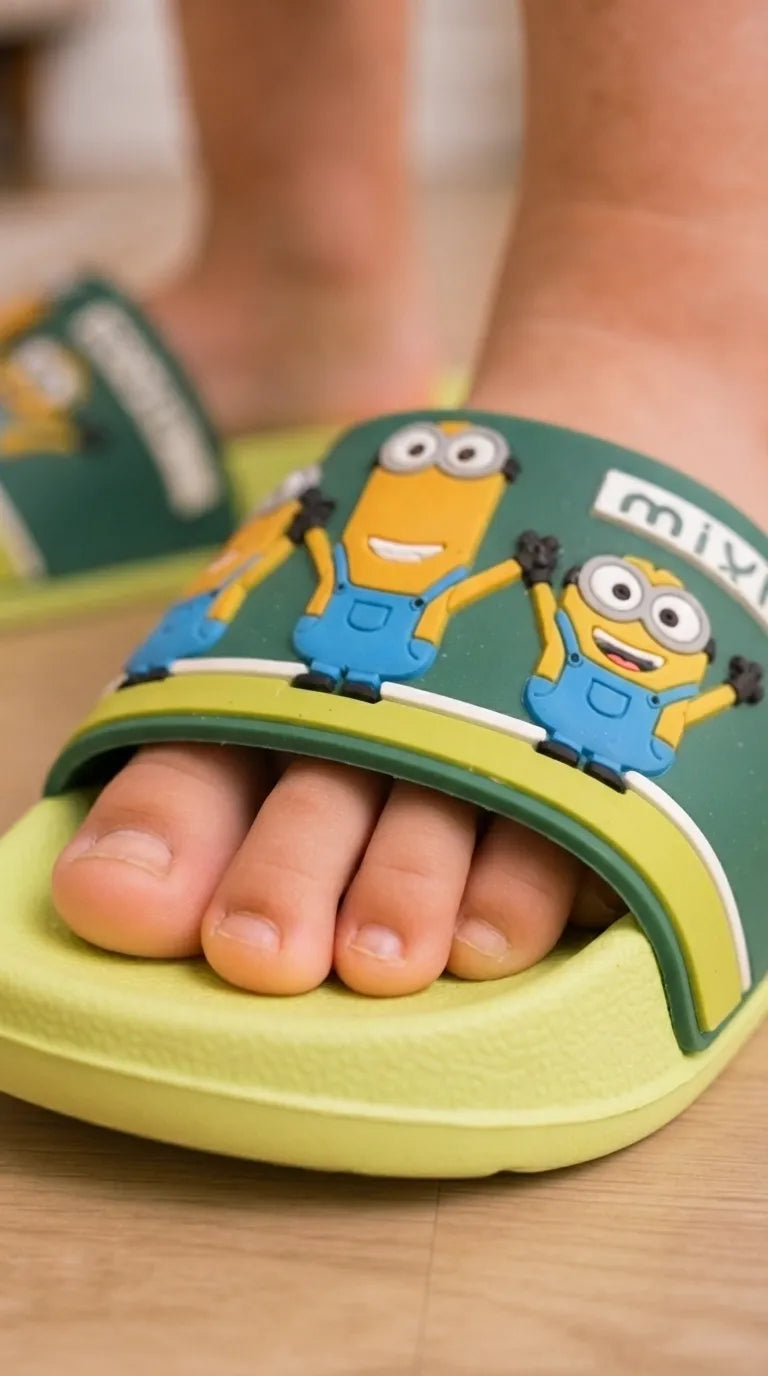 Boys Green Casual Flip Flop KD8790