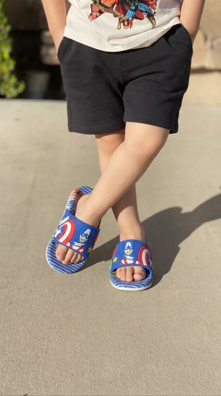 Boys Navy Casual Flip Flop KD8794