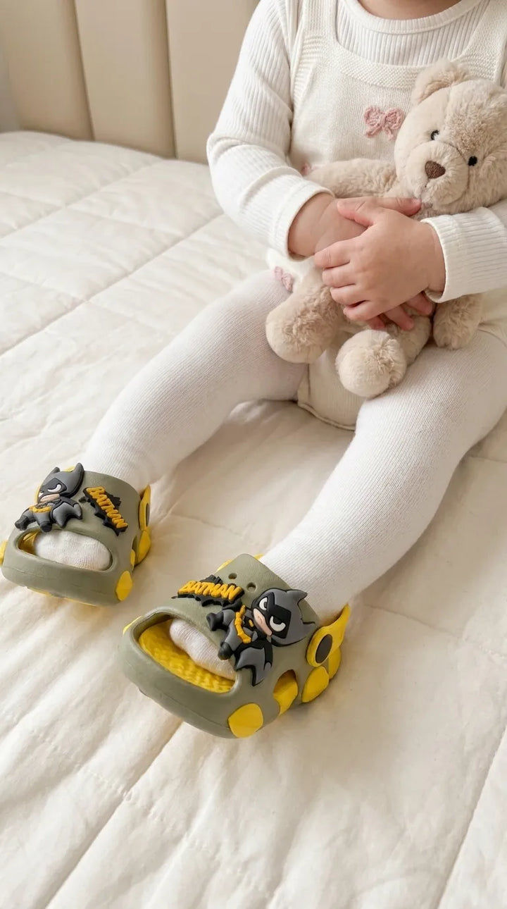 Boys Olive Casual Flip Flop KD8840