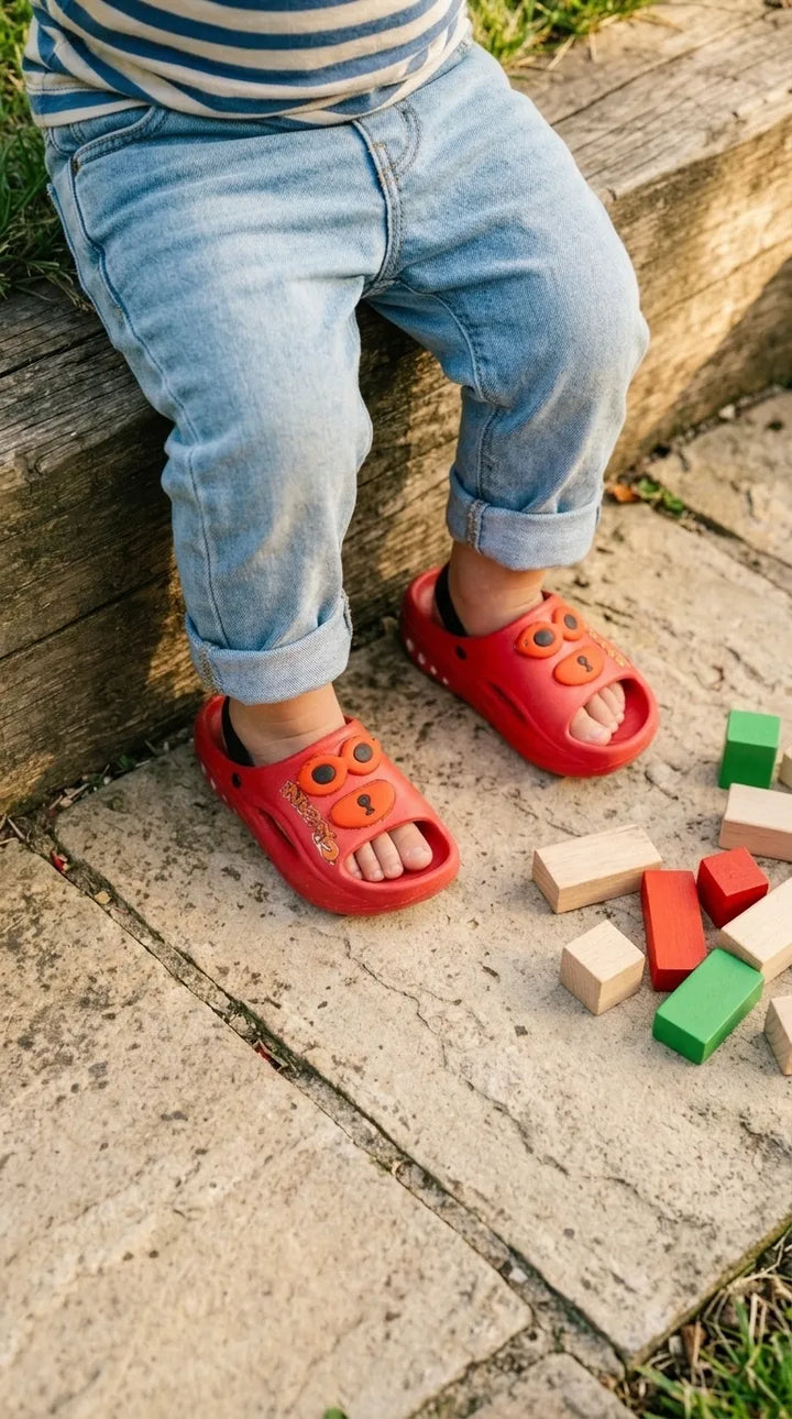 Boys Red Casual Flip Flop KD8853