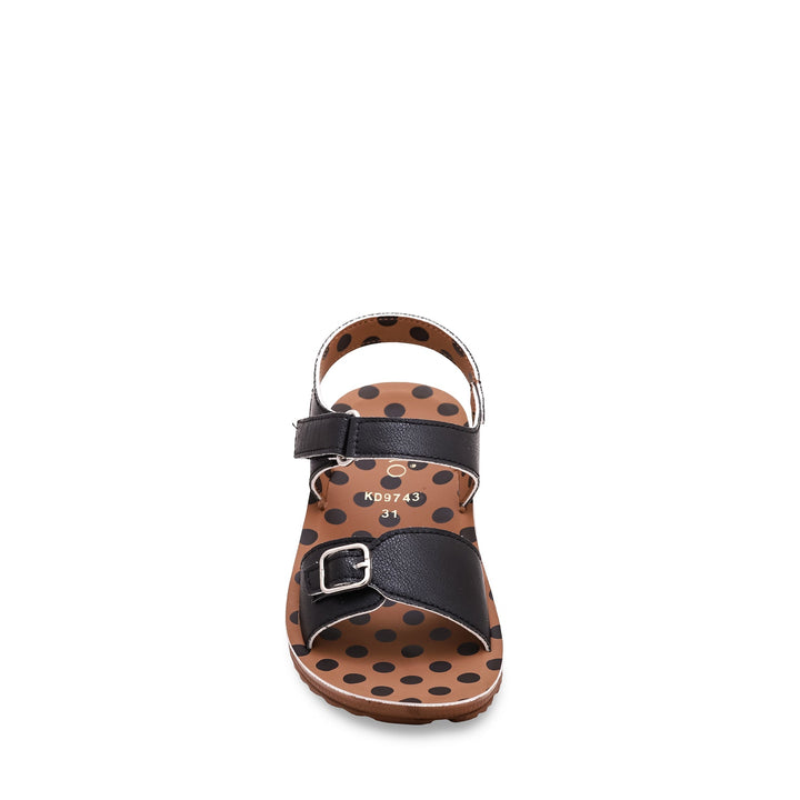 Boys Black Formal Sandal KD9743
