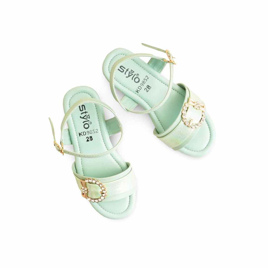 Girls PISTAGREEN Formal Sandal KD9852