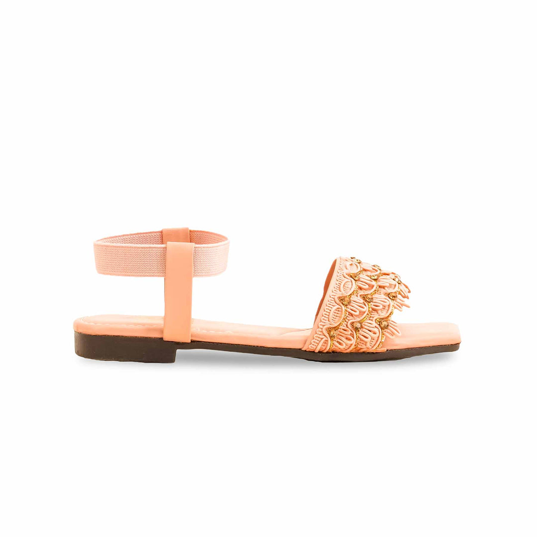 Girls Pink Casual Sandal KD9876
