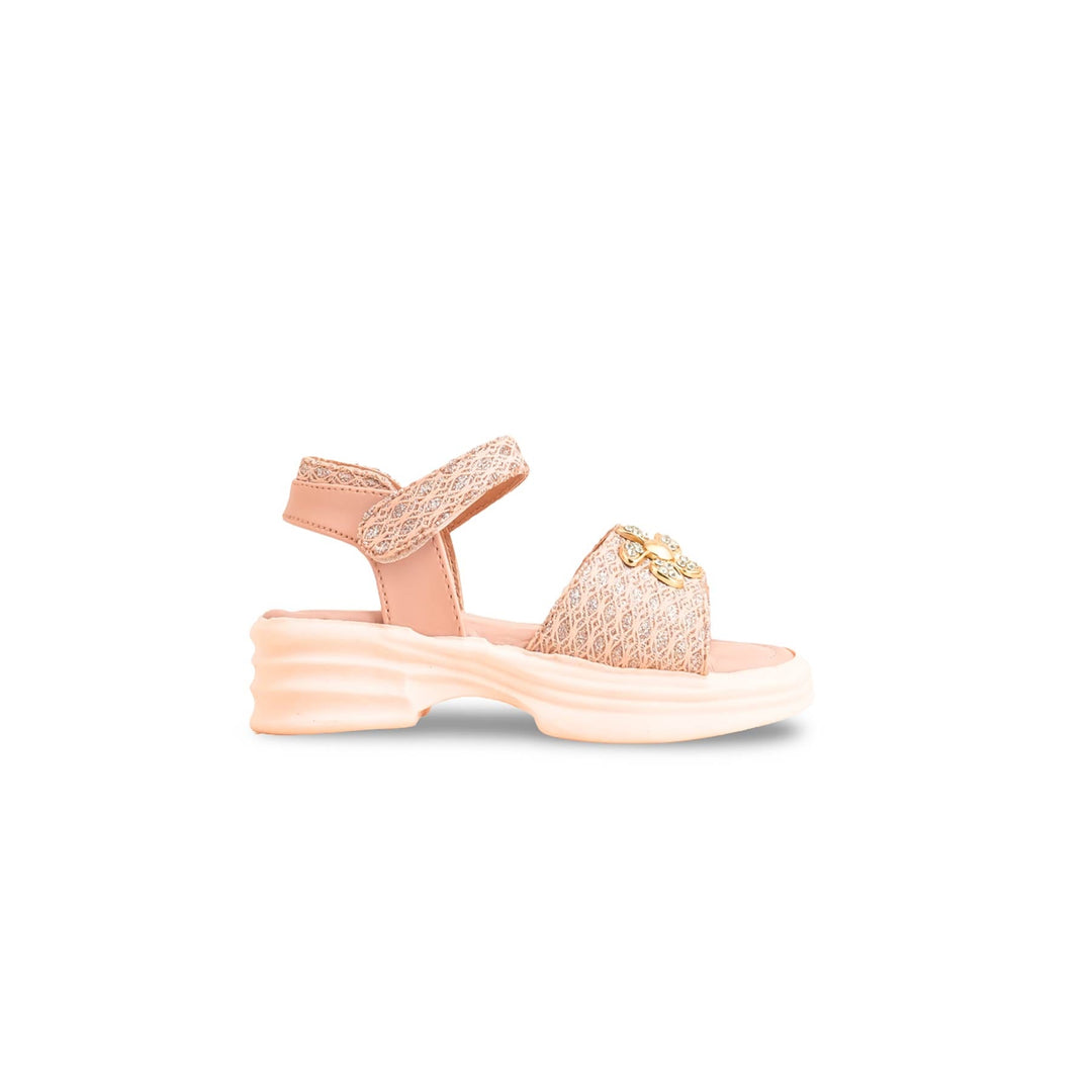 Girls Pink Formal Sandal KD9900