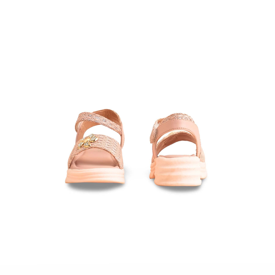 Girls Pink Formal Sandal KD9900