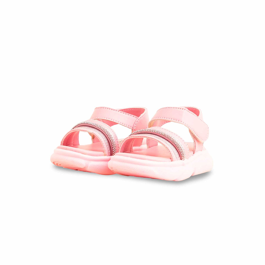 Girls Pink Casual Sandal KD9903