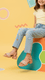 Girls Pink Formal Sandal KD9927