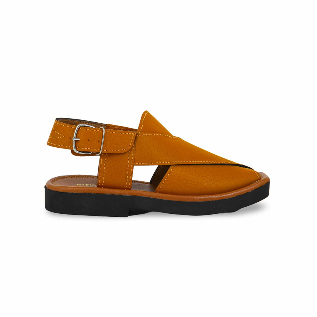 Boys Mustard Peshawari Chappal KD9937