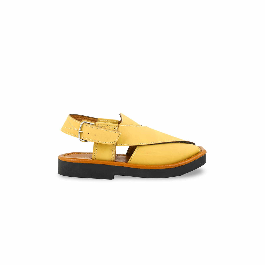 Boys Mustard Peshawari Chappal KD9938