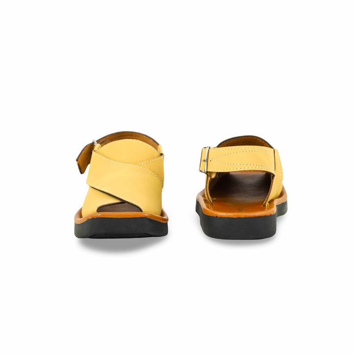 Boys Mustard Peshawari Chappal KD9938