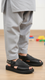 Boys Black Peshawari Chappal KD9945