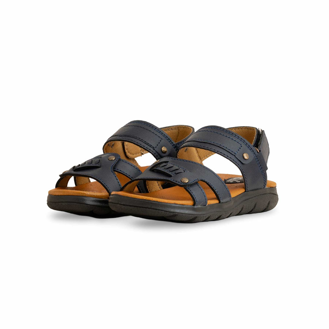 Boys Navy Formal Sandal KD9948