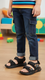 Boys Black Casual Sandal KD9950