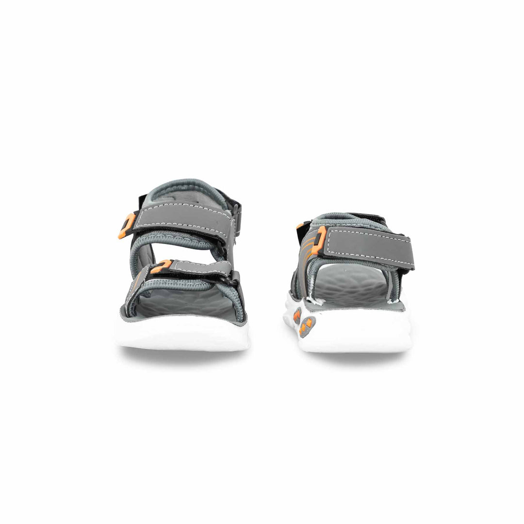 Boys Grey Casual Sandal KD9952