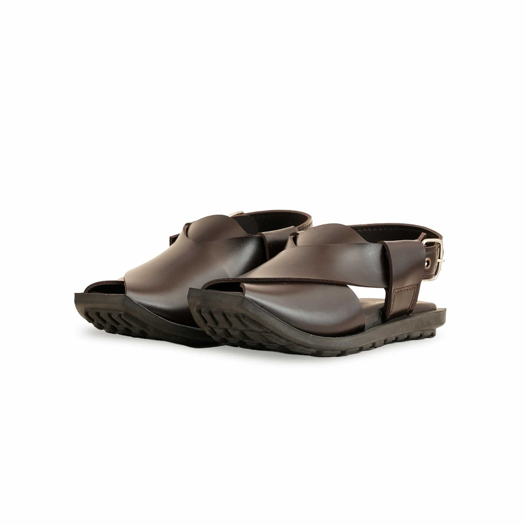 Boys Coffee Peshawari Chappal KD9955