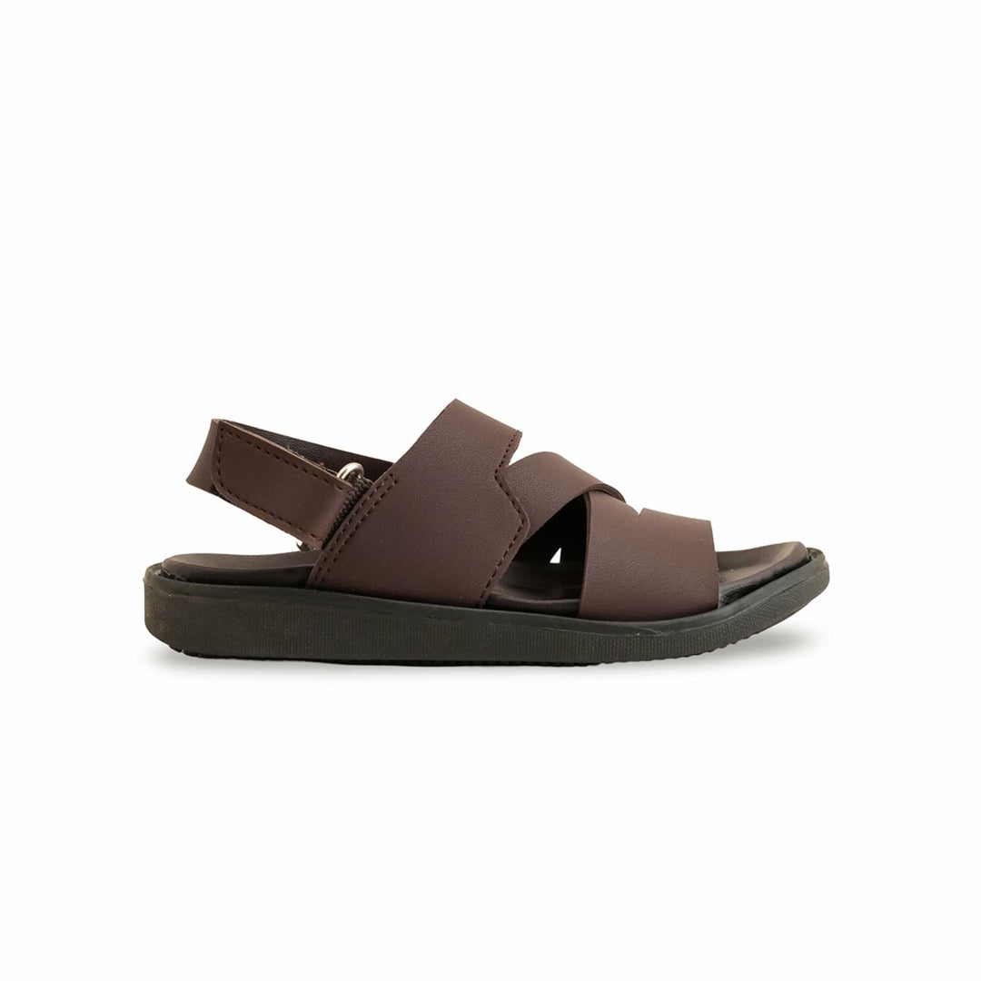 Boys Coffee Formal Sandal KD9956