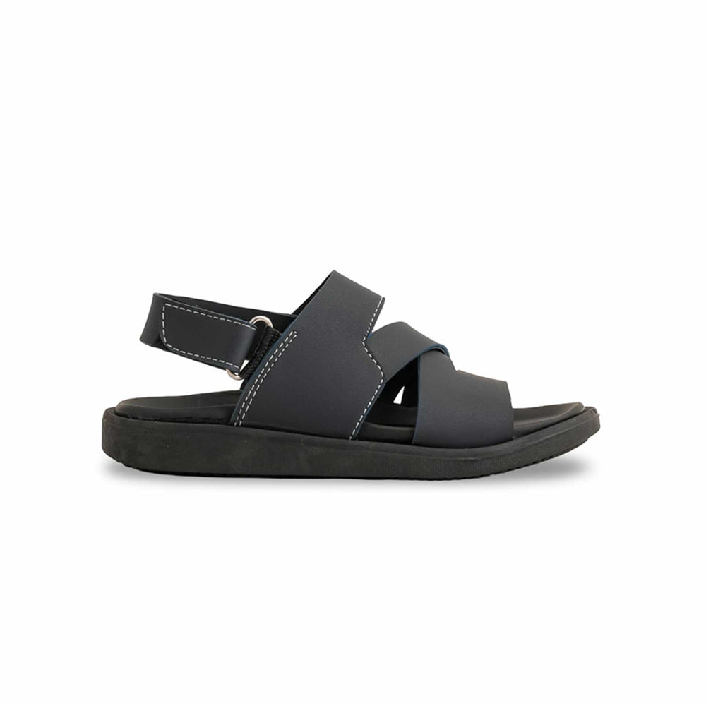 Boys Navy Formal Sandal KD9956