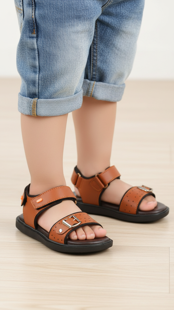 Boys Mustard Formal Sandal KD9963