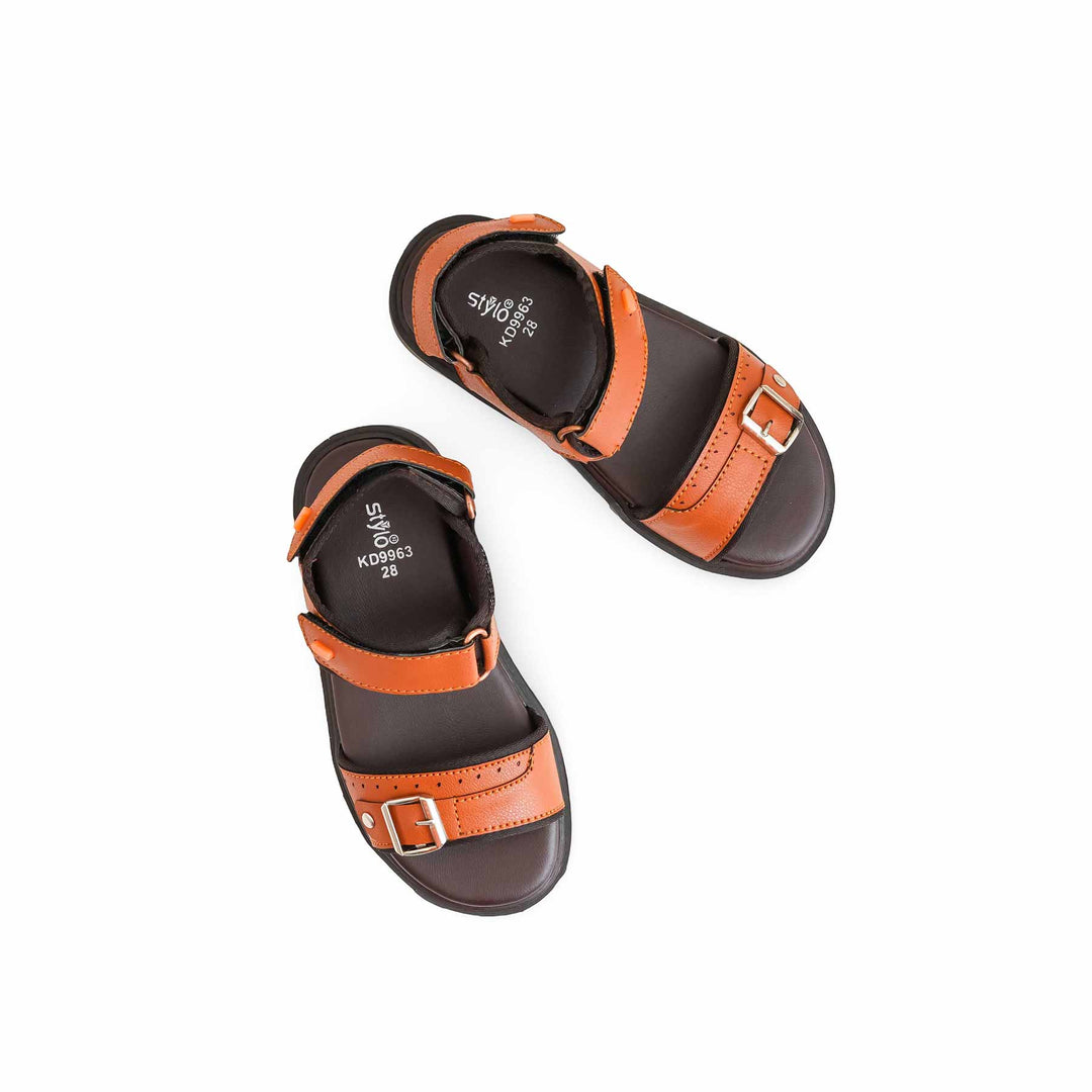 Boys Mustard Formal Sandal KD9963