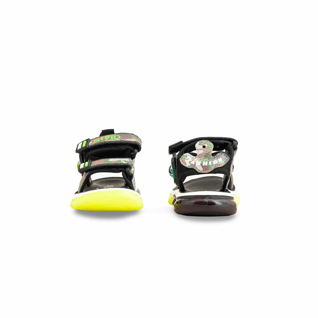 Boys Grey Casual Sandal KD9970