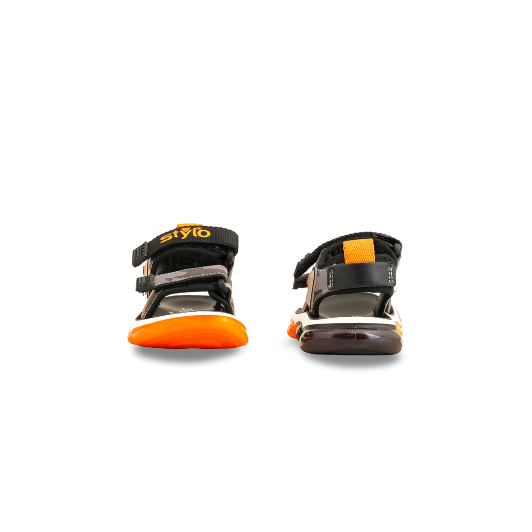 Boys Grey Casual Sandal KD9971