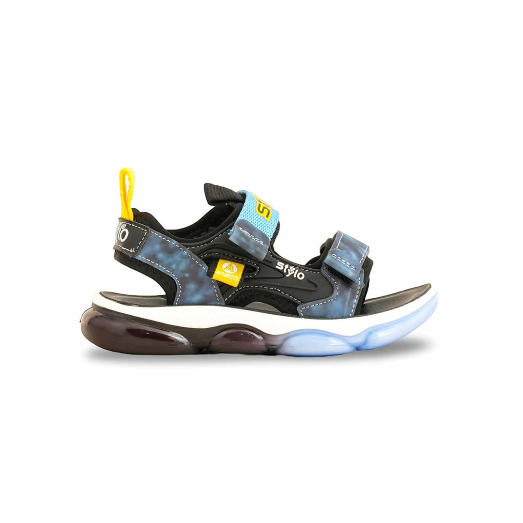 Boys Sky Blue Casual Sandal KD9973