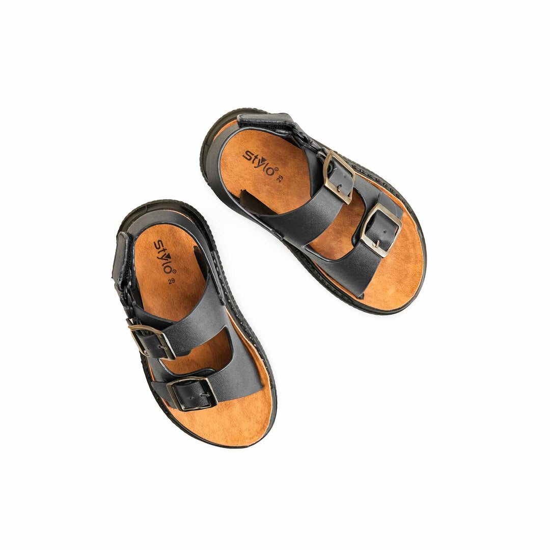 Boys Navy Formal Sandal KD9979