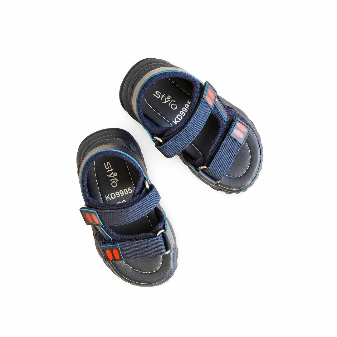 Boys Navy Casual Sandal KD9995