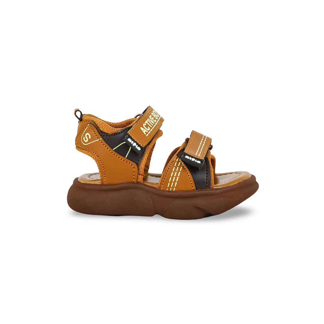 Boys Mustard Casual Sandal KD9996