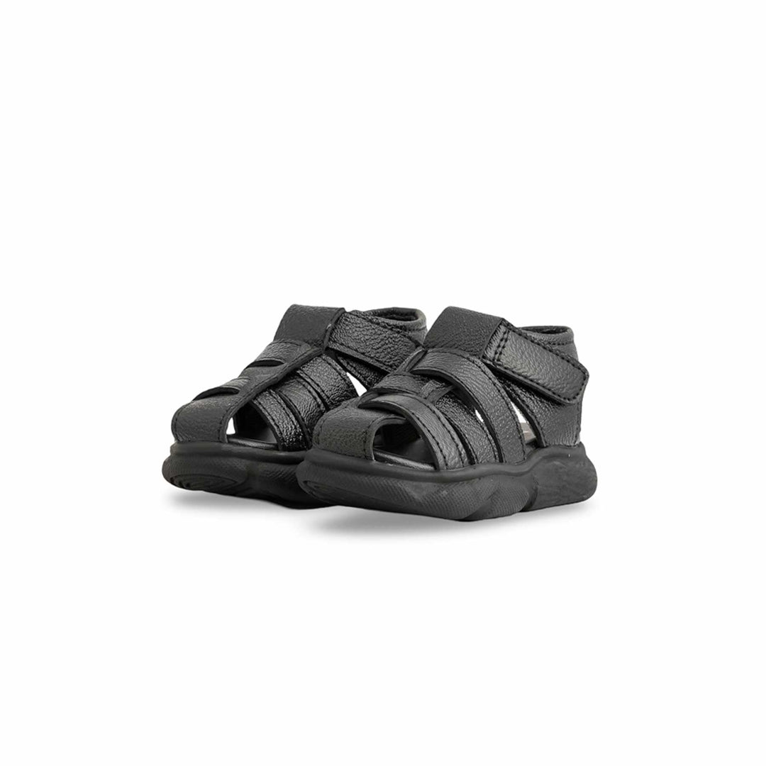 Boys Black Formal Sandal KD9999