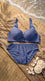 Blue Padded Bra Set For Women LB2035
