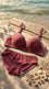 Tea Pink Padded Bra Set For Women LB2035