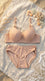Skin Padded Bra Set For Women LB2035