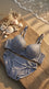 Grey Padded Bra Set For Women LB2036