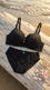 Black Padded Bra Set For Women LB2045