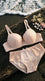Skin Padded Bra Set For Women LB2046