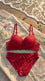 Maroon Padded Bra Set For Women LB2055