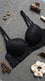Black Padded Bra Set For Women LB2074
