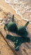 Green Push-Up Bra Set For Ladies LB2083