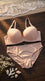 Khaki Padded Bra Set For Women LB2088