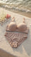 Khaki Push-Up Bra Set For Women LB2091