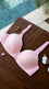 Pink Cotton Bra For Women LB5001